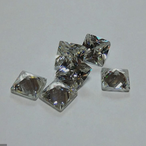 3 قيراط Princess Cut Moissanite Vvs1 Diamond DE Color Low Price