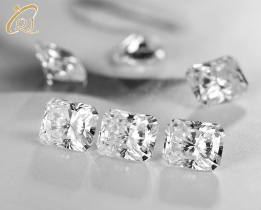 5 * 7mm D Color VVS Radiant Cut جودة عالية 3EX سعر المصنع المويسانتي المويسانتي الاصطناعية