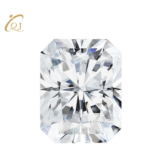 8 * 10mm D Color VVS Radiant Cut 3EX Factory Price Moissanite