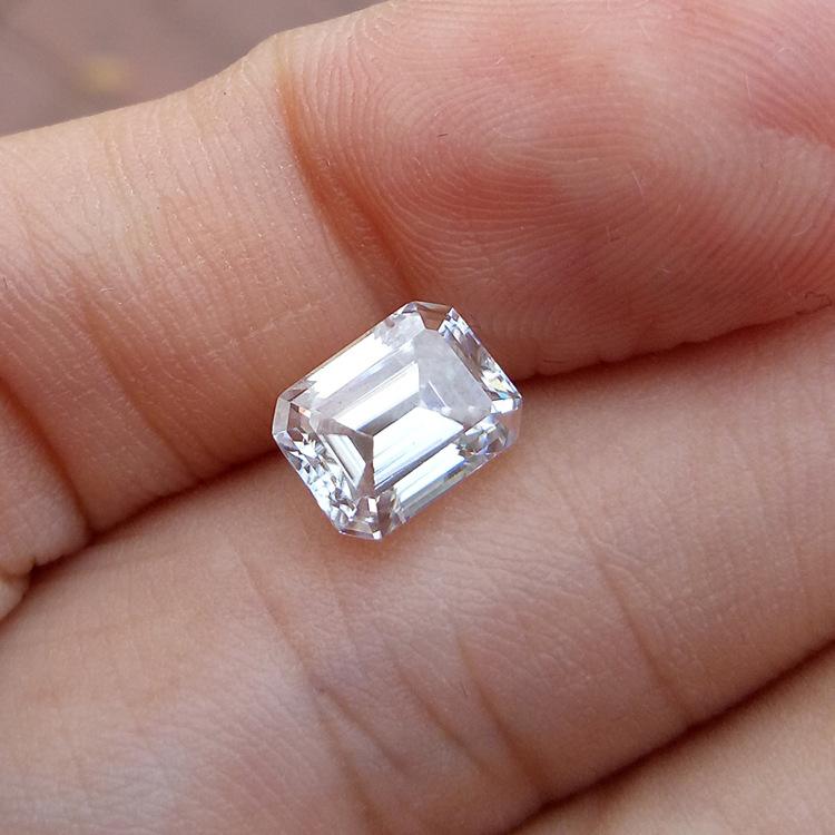 9 * 11mm سعر المصنع عالي الجودة D Color VVS 3EX Moissanite Synthetic Moissanite