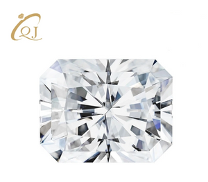 8 * 10mm D Color VVS Radiant Cut 3EX Factory Price Moissanite